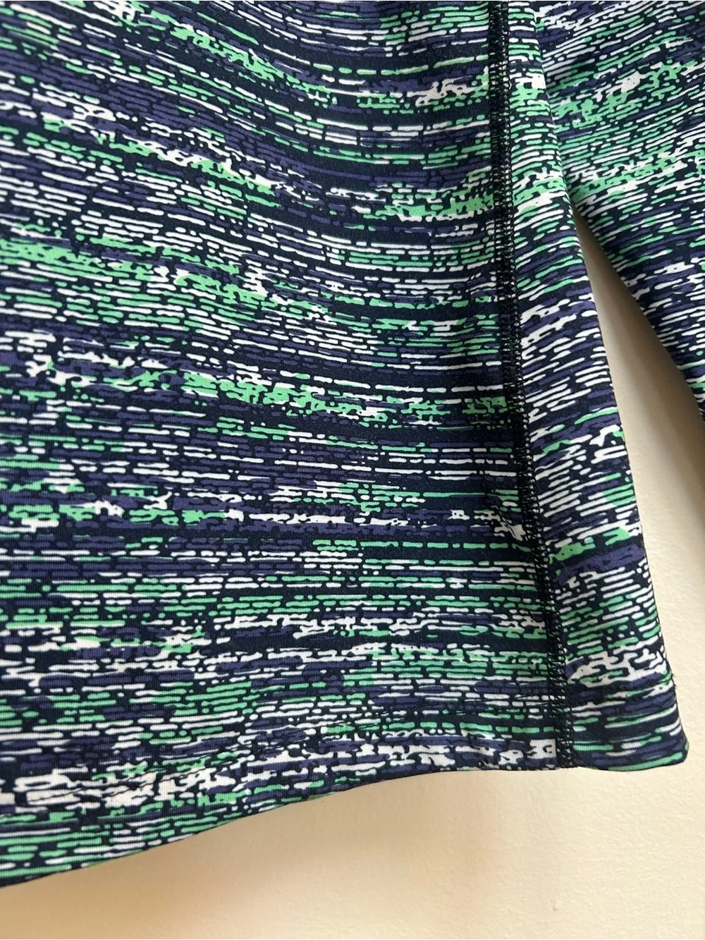 Nike Pro Dri Fit Blue Half Zip Pullover Long Sleeve Fleece Lined Running Top XL